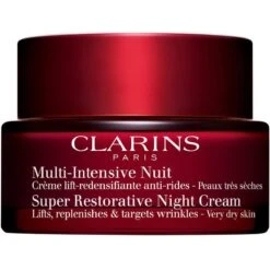 Clarins Super Restorative Night Cream 50 Ml - Very Dry Skin