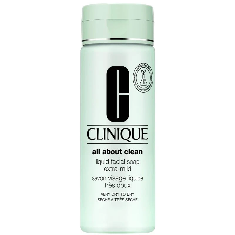 Clinique Liquid Facial Soap Extra-Mild Cleanser Very Dry/Dry Skin 200 Ml