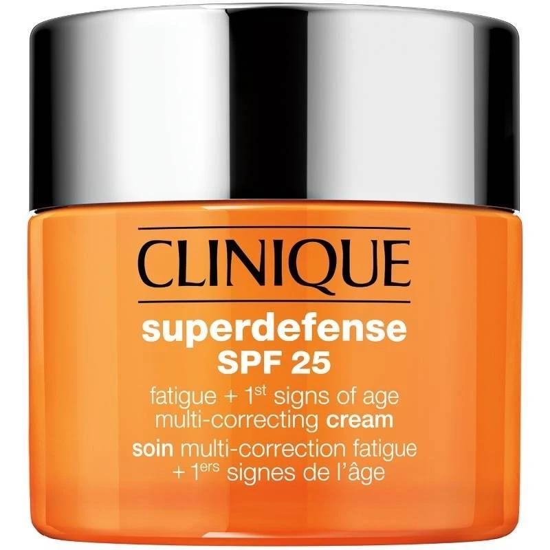 Clinique Superdefense SPF 25 Fatigue Multi-Correcting Face Cream Very Dry + Dry/Combination Skin 50 Ml