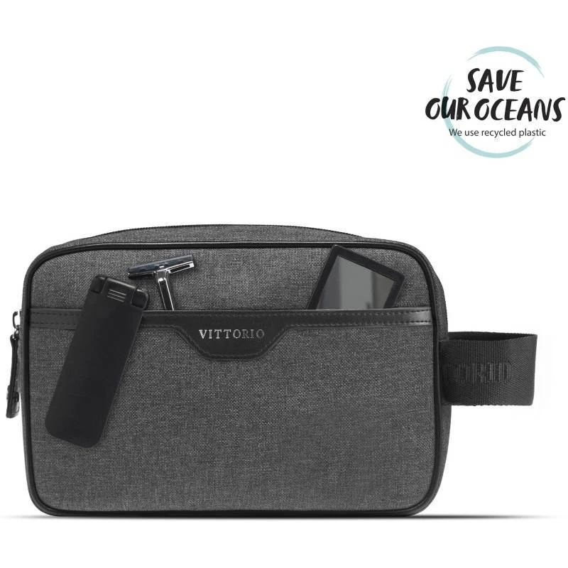 Gillian Jones Vittorio Classic Bag Men - Grey 10405-03 - Billede 2