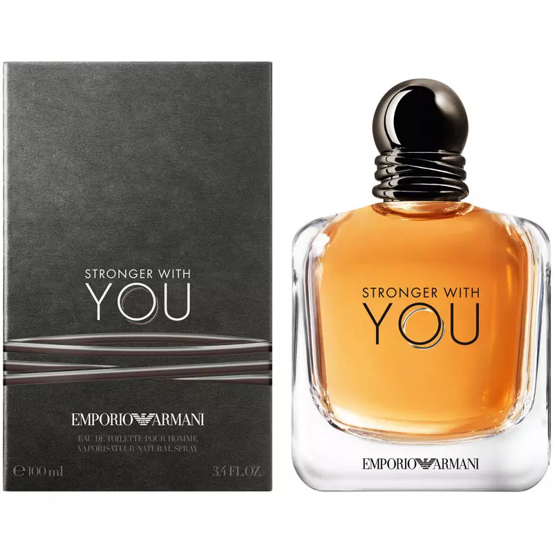 Giorgio Armani Stronger With You For Him EDT 100 Ml - Billede 3