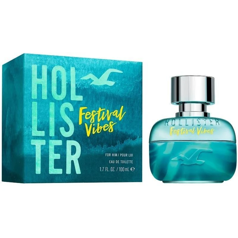 Hollister Festival Vibes For Him EDT 100 Ml - Billede 2