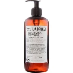 L:A Bruket 071 Hand & Body Wash 450 Ml - Wild Rose
