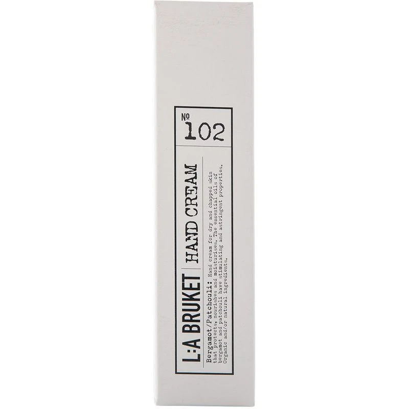 L:A Bruket 102 Hand Cream 70 Ml - Bergamot/Patchouli - Billede 2