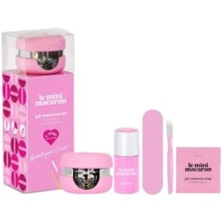 Le Mini Macaron Gel Manicure Kit - Bubblegum Crush