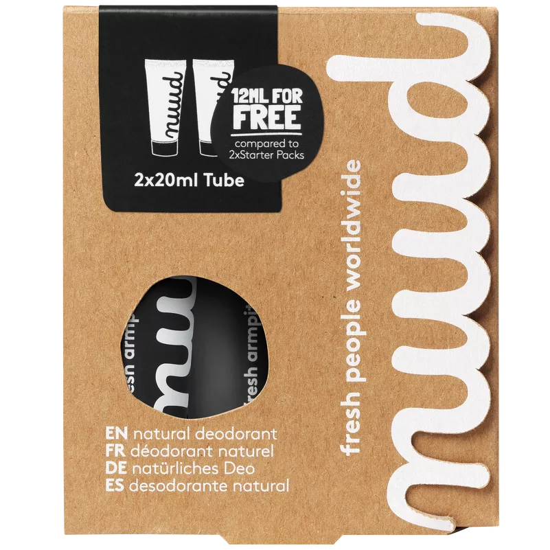 Nuud Smarter Pack 2 X 20 Ml - Black - Billede 5