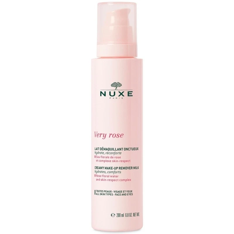 Nuxe Very Rose Creamy Make-Up Remover Milk 200 Ml